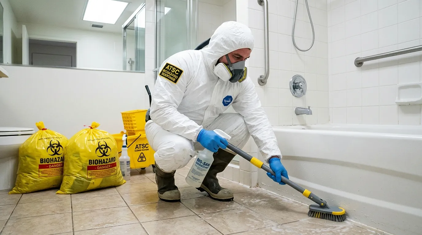 Decontamination equipment deployed for Blood Cleanup in Whitefish Bay